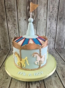 Christening cake baby shower cake