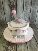 Christening cake baby shower cake