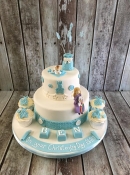 Christening cake baby shower cake