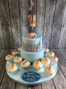 Christening cake baby shower cake