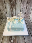 Christening cake baby shower cake