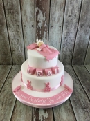 Christening cake baby shower cake