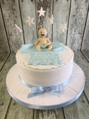 Christening cake baby shower cake