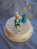 Christening cake 86