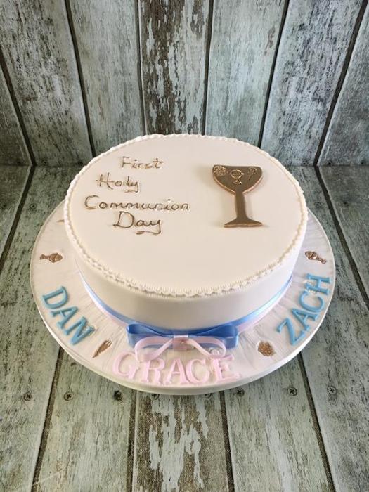 Communion confirmation cake Dublin Ireland