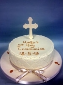 Communion confirmation cake