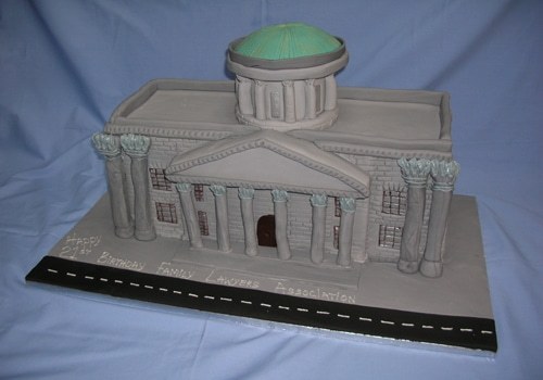 Corporate Cake for Dublin Four Courts Cake