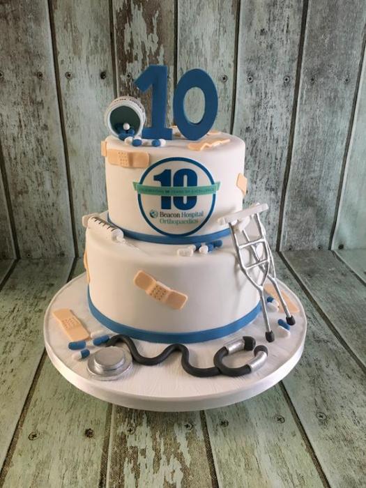 Beacon Hospital birthday corporate cake