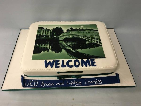 Corporate cake for U.C.D.