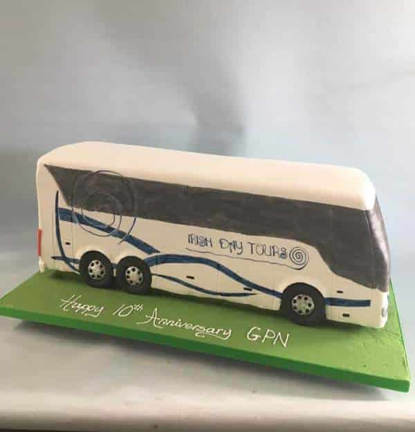 Bus Company birthday Cake