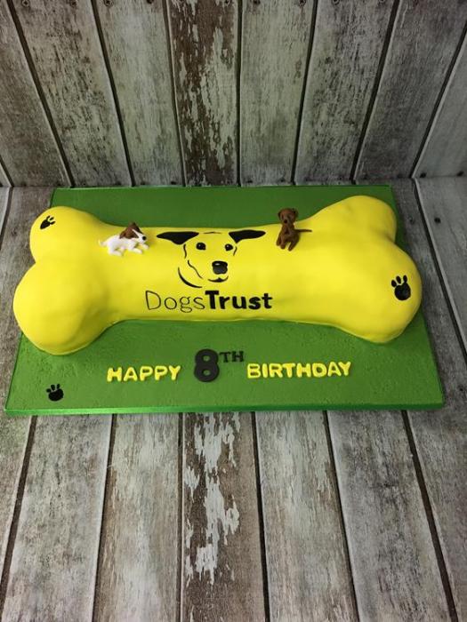 Corporate cake for Dogs Trust Dublin Ireland