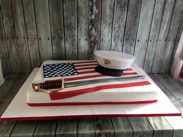 Corporate cake 2 for US Marines