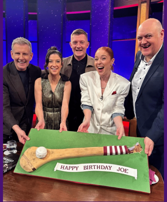 Late late Show  on RTE celebrating Joe Cannings Birthday