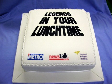 Corporate cake for Newstalk