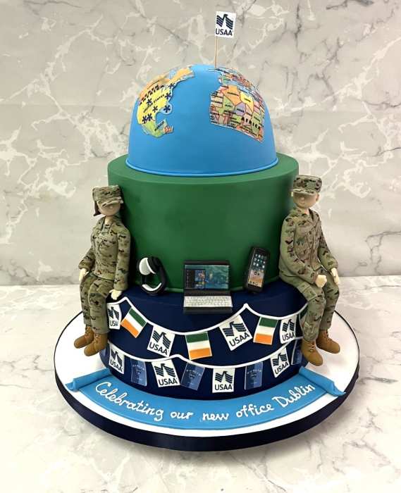 USSA corporate Celebration cake
