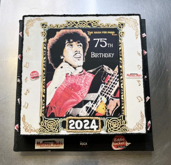 Birthday Cake for the Bash for Phil Lynott