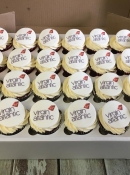 Corporate Cup cakes For Virgin Atlantic