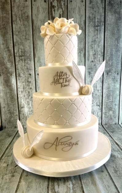 Harry-Potter wedding-cake-