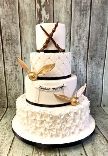 Harry Potter wedding cake