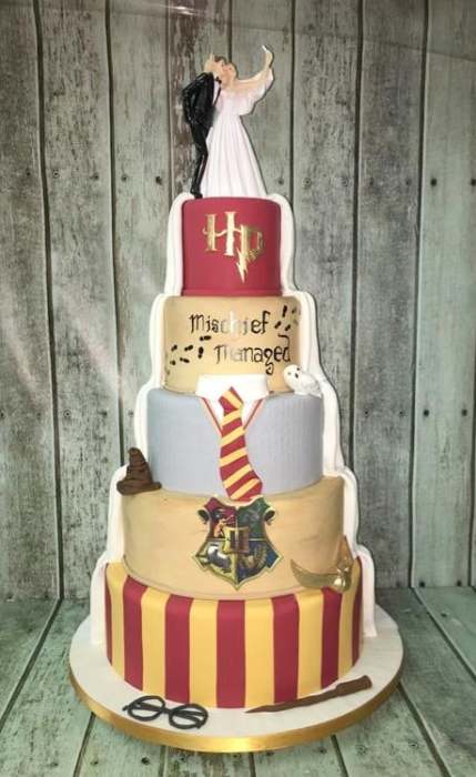 Harry Potter wedding cake