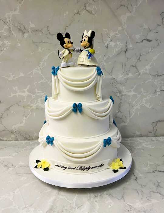 Mickey-Minnie-Disney-Inspired-wedding-Cake