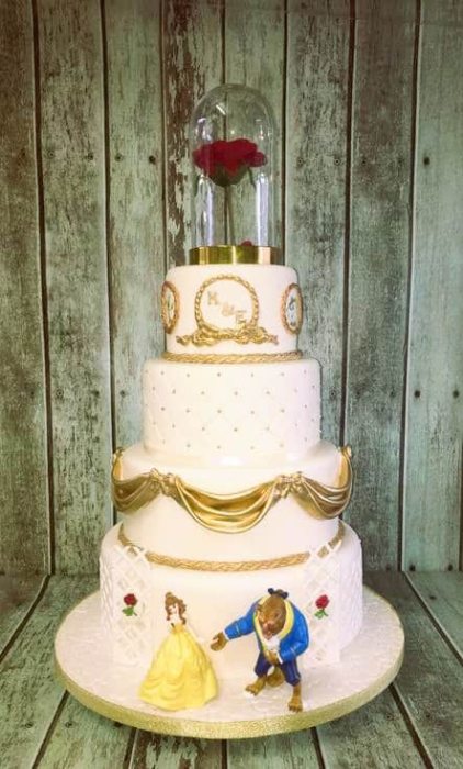 beauty-and-the-beast-wedding-cake