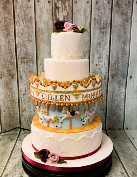 carnaval-circus-wedding-cake-