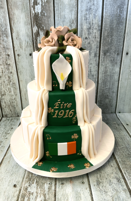 Irish-wedding-cake- republican 1916