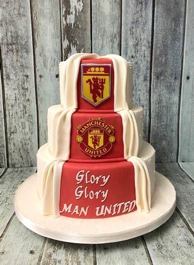 Manchester United -Wedding-cake-
