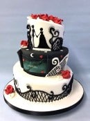 Corps-Bride-wedding-cake