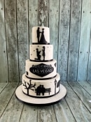 Storybook wedding cake