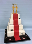 Oscars wedding cake