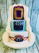 TV-programme-Friends-3-tier-wedding-cake-