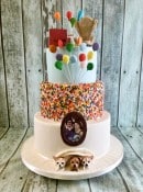 disney-up-wedding-cake-with-sugar-dogs-