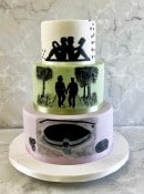 hand-painted-silhoutte-wedding-cake-newgrange