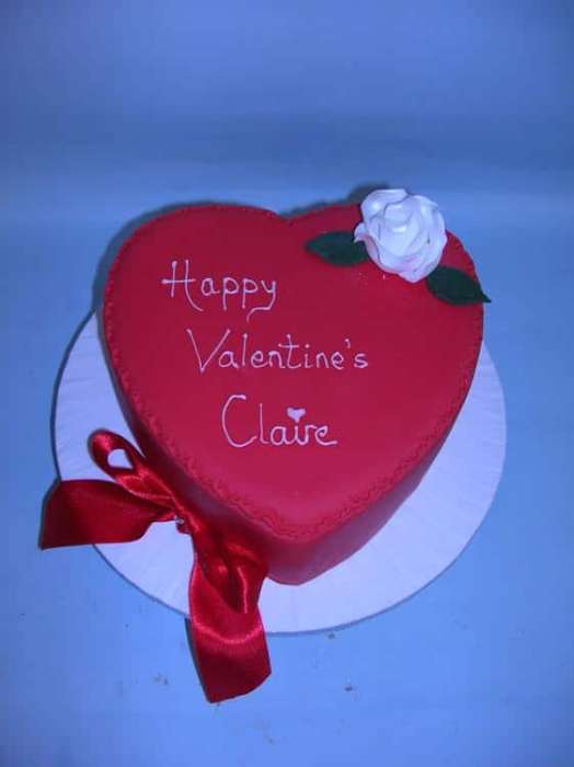 Valentines cake