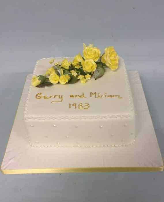 Anniversary cake