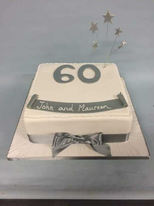 60th birthday cake