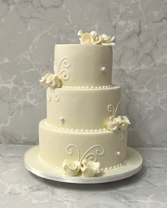Timeless Wedding cake, Hotel all inclusive package cake Ireland