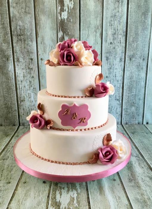 silver sequin ruffles and diamond applique royal icing vintage beautiful ornate specular hand crafted hand painted original design  wedding cake Dublin Ireland bray chocolate red velvet lemon drizzle