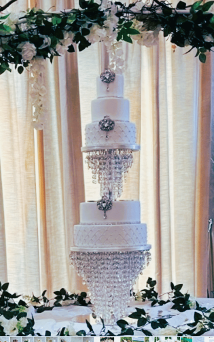 Marylin-2-crystal-wedding-cake-very tall cake