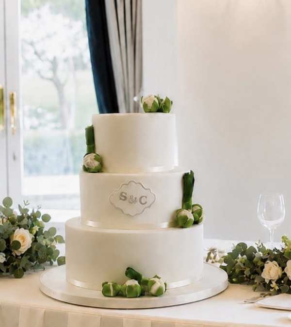 Vegetable wedding cake