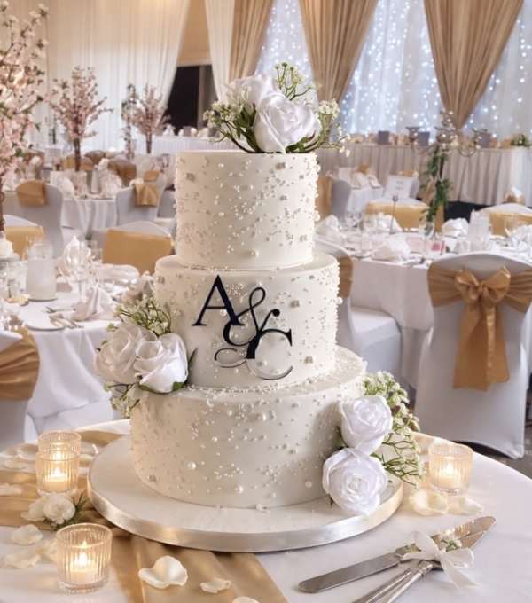 White-Pearl-wedding-cake