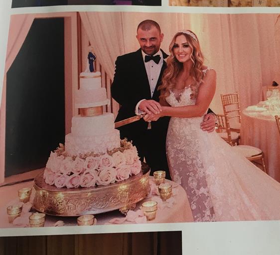 aoife mcgregor wedding cake