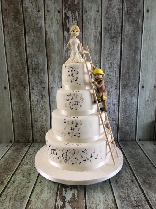 fireman 2 wedding cake