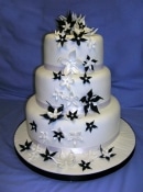fantasy flowers wedding cake