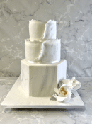 marbel-sand-hexagon-wedding-cake-