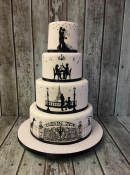 story book wedding cake (3)