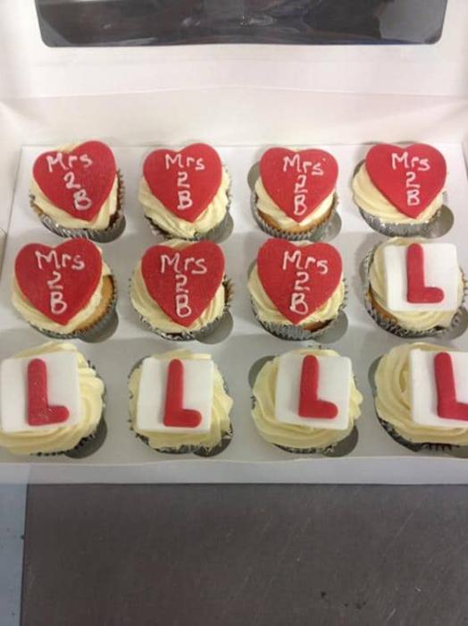 cup cakes wedding hens  celebration